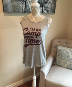I'm on Camp Time Tank top from Bright-Eyed and Beautiful Fashion Boutique