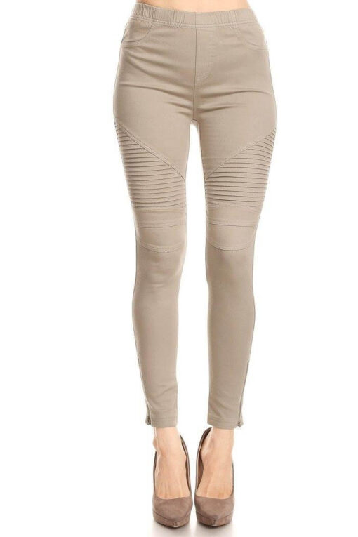 Moto Ankle Jeans in Tan colour found at Bright-Eyed & Beautiful fashion boutique