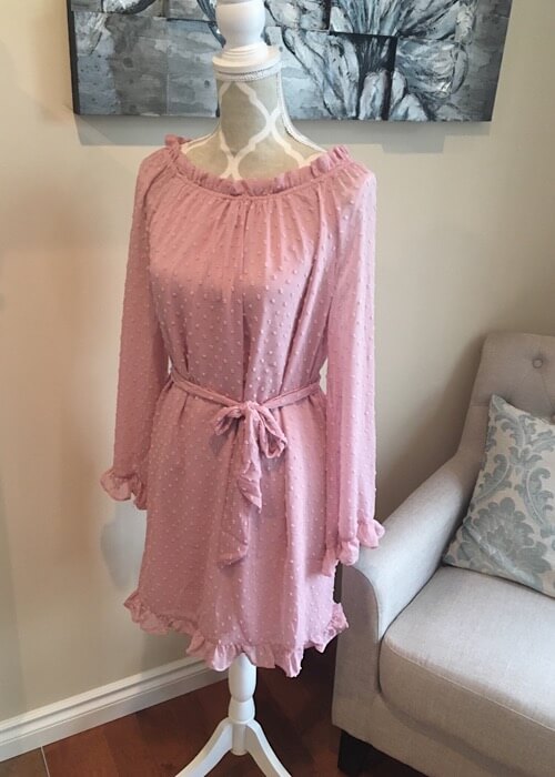 Poly Dress shown in pink from Bright-Eyed & Beautiful Fashion Boutique