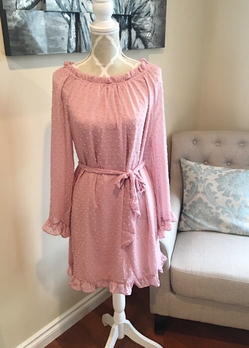 Poly Dress shown in pink from Bright-Eyed & Beautiful Fashion Boutique