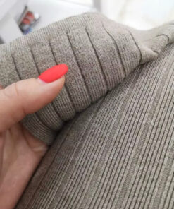 knit Ribbed Skirt